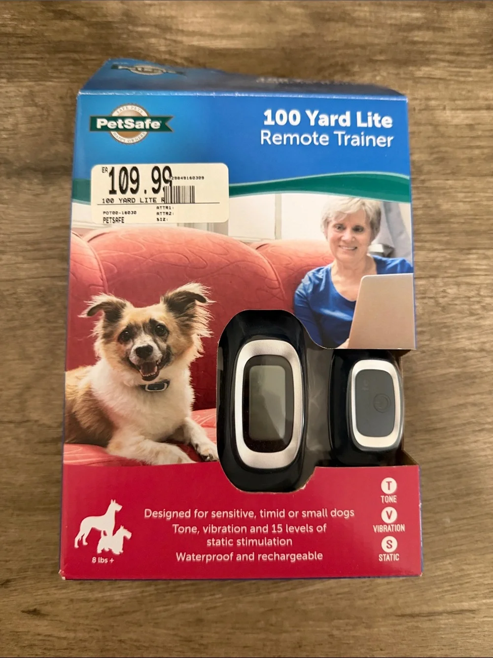 Opened box but never used PetSafe 100 Yard Lite Remote Trainer